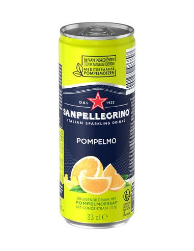 San Pellegrino Pompelmo 33CL CANS