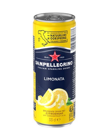 San Pellegrino Limonata 33CL CANS