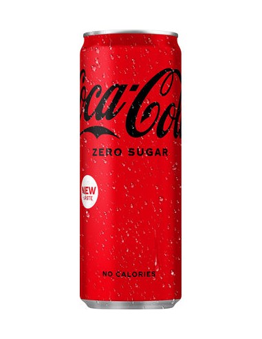 COCA COLA ZERO SLEEK CANS 33CL 6-PACK - 4