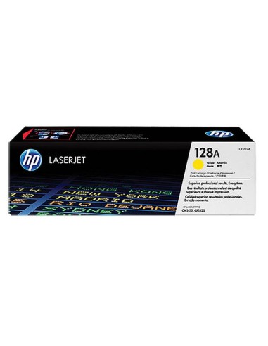 HP cartouche laser 128A jaune