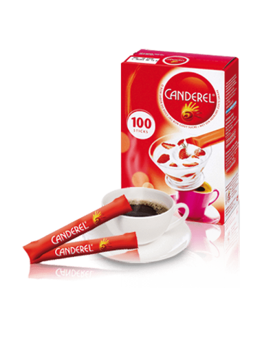 CANDEREL - Stick poudre 100 x 1GR