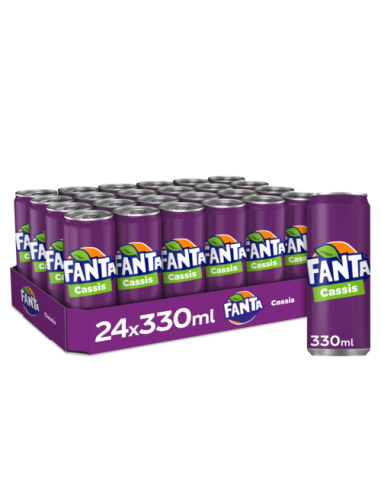 FANTA CANS Cassis 33CL 4x6