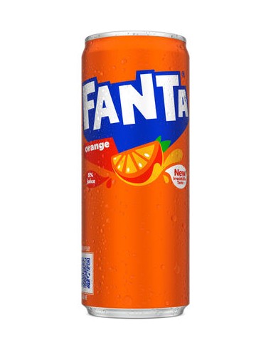 Fanta Orange Sleek 33CL CANS 24x33cl