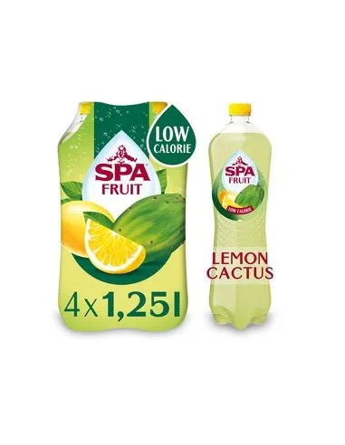 SPA FRUIT SPARKLING LEMON CACTUS PET 1,25L - 4