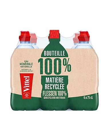 Vittel Bouchon Sport 75CL PET