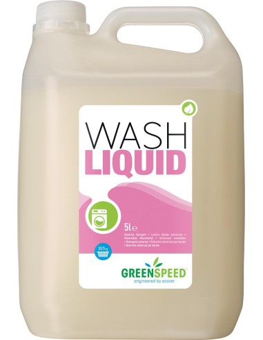 Greenspeed lessive liquide Wash Liquide, 71 doses, flacon de 5 litres