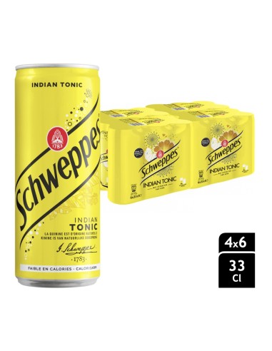 Cans Schwep. Tonic 33CL Sleek 24x33cl