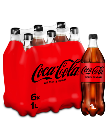 Coca Cola ZERO Maxi 1,5L PET-2x6