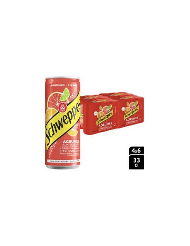 Schweppes Agrum ZERO 33CL CANS 24x33cl