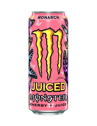 MONSTER ENERGY JUICED MONARCH CANS 50CL - 1x24