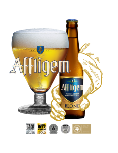 Affligem Blonde 33CL VERRE 24x33cl