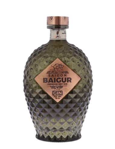 Saigon Baigur Dry Gin 43° 0.7L-1x