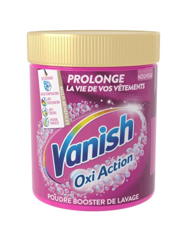 Vanish Poudre -Booster de lavage- Sans Javel 940GR -1x