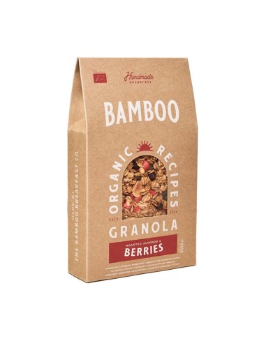 BAMBOO GRANOLA AMANDES FRUITS ROUGES - 350gr-1x