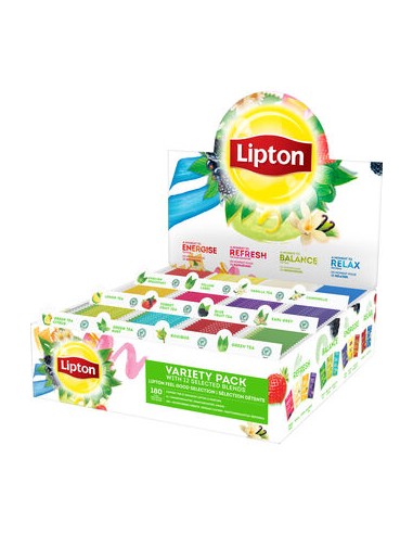 LIPTON VARIETY PACK 12 VAR. 180P - 1X