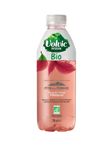 VOLVIC INFUSION BIO HIBISCUS PET 75CL - 6