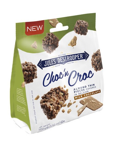 DESTROOPER CHOC&CROC CROQUANT AUX AMANDES 100GR-1x