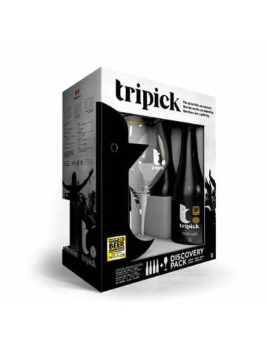 COFFRET DISCOVERY PACK TRIPICK OW 4X33CL + 1 VERRE - 1